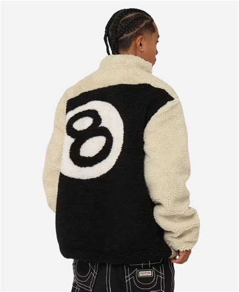 stussy 8 ball jacket replica|stussy 8 ball sherpa.